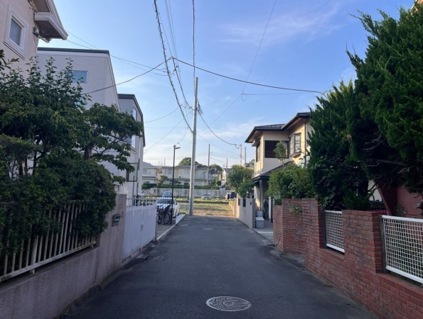 藤沢市鵠沼桜が岡、土地の画像です