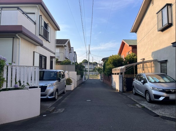 藤沢市鵠沼桜が岡、土地の画像です