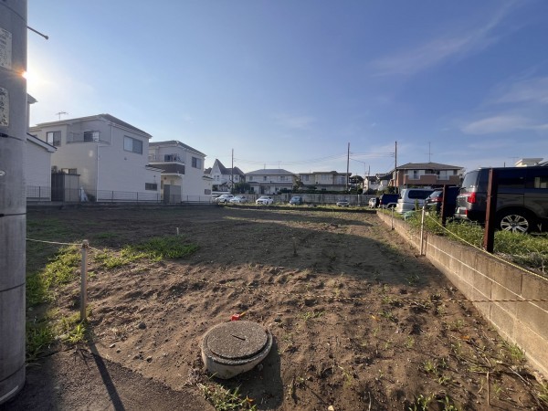 藤沢市鵠沼桜が岡、土地の画像です