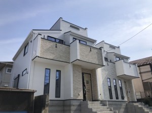 藤沢市辻堂、新築一戸建ての画像です