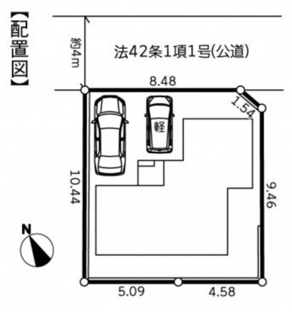 藤沢市大鋸、新築一戸建ての画像です