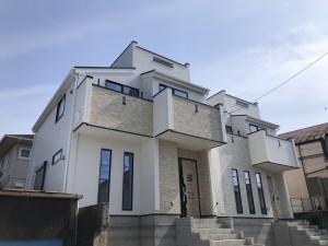 藤沢市辻堂、新築一戸建ての画像です