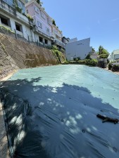 藤沢市片瀬、土地の画像です