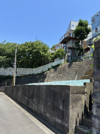 藤沢市片瀬、土地の画像です