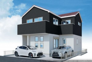 藤沢市城南、新築一戸建ての画像です