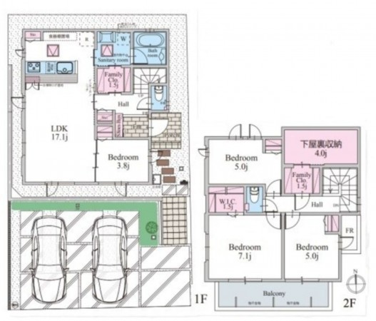藤沢市並木台、新築一戸建ての画像です