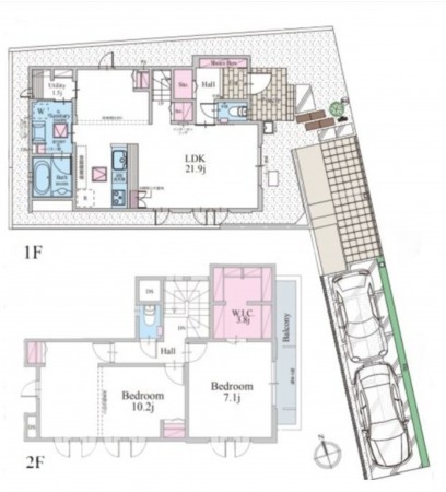 藤沢市並木台、新築一戸建ての画像です