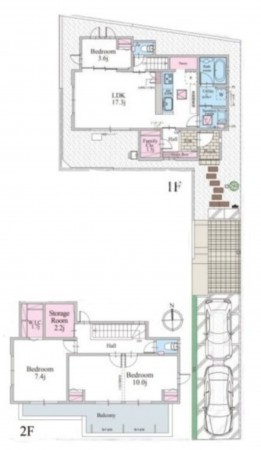 藤沢市並木台、新築一戸建ての画像です