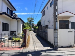 藤沢市鵠沼海岸、土地の画像です