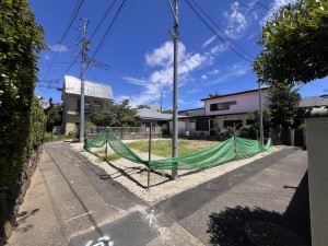 藤沢市鵠沼海岸、土地の画像です