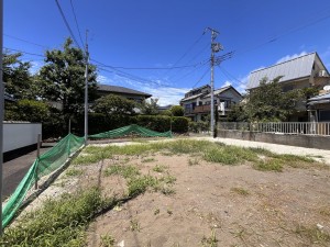 藤沢市鵠沼海岸、土地の画像です