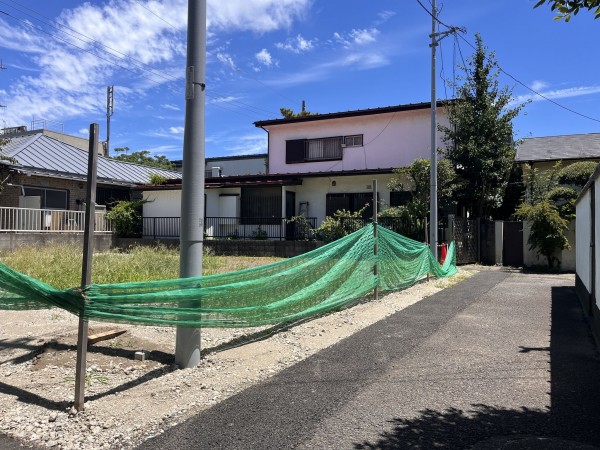 藤沢市鵠沼海岸、土地の画像です