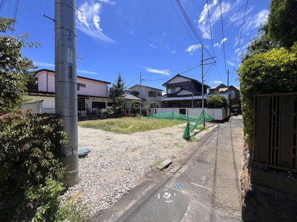 藤沢市鵠沼海岸、土地の画像です