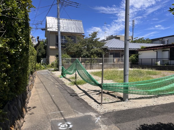 藤沢市鵠沼海岸、土地の画像です
