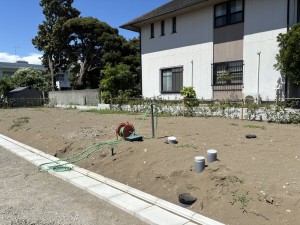 藤沢市鵠沼海岸、土地の画像です