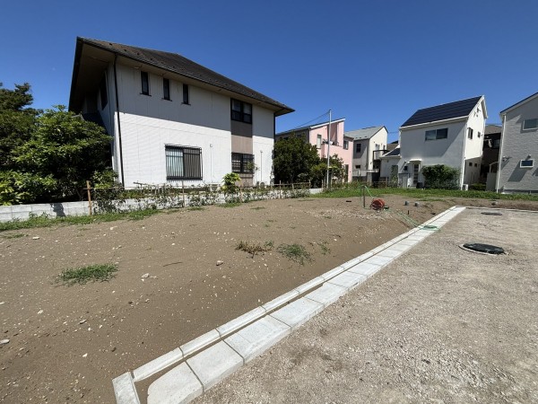 藤沢市鵠沼海岸、土地の画像です
