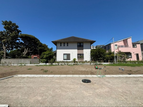 藤沢市鵠沼海岸、土地の画像です