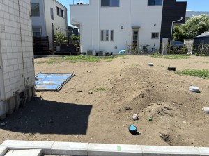 藤沢市鵠沼海岸、土地の画像です