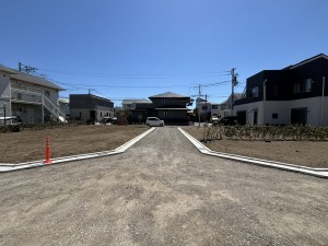 藤沢市鵠沼海岸、土地の画像です