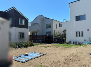 藤沢市鵠沼海岸、土地の画像です
