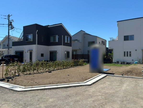藤沢市鵠沼海岸、土地の画像です