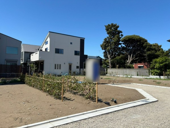 藤沢市鵠沼海岸、土地の画像です