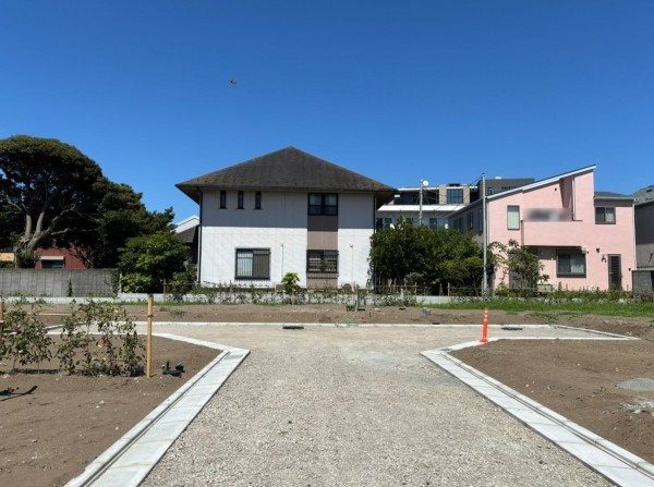 藤沢市鵠沼海岸、土地の画像です