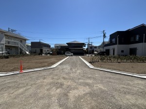 藤沢市鵠沼海岸、土地の画像です