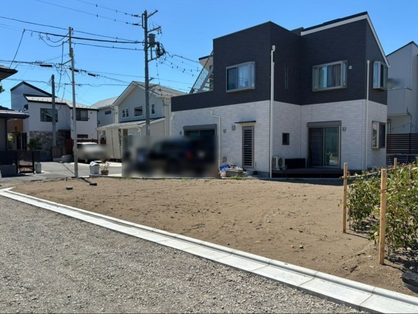藤沢市鵠沼海岸、土地の画像です