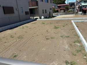 藤沢市鵠沼神明、土地の画像です
