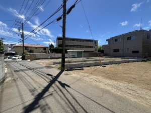 藤沢市鵠沼神明、土地の画像です
