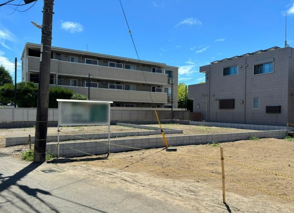 藤沢市鵠沼神明、土地の画像です
