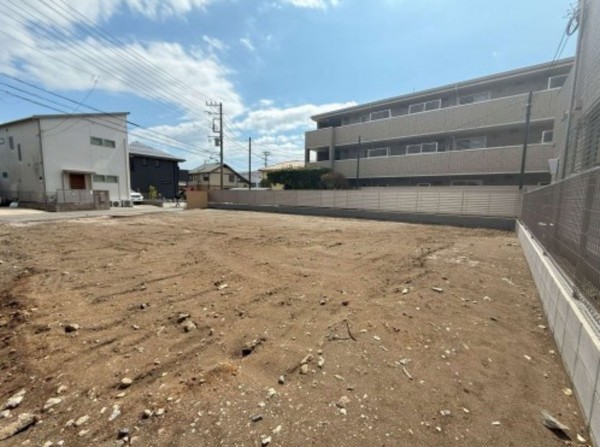 藤沢市鵠沼神明、土地の画像です