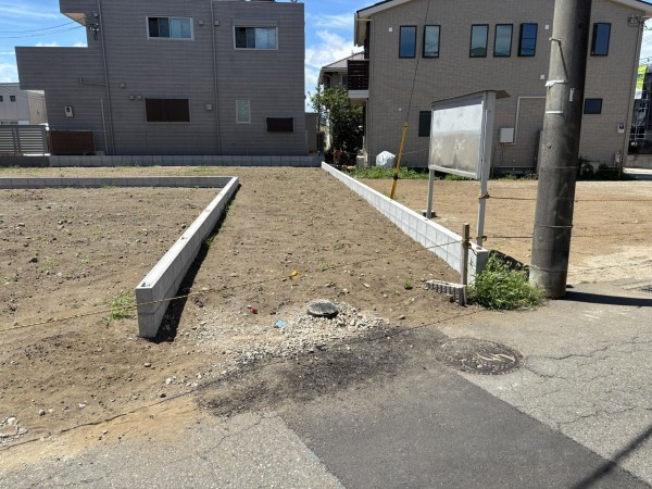 藤沢市鵠沼神明、土地の画像です
