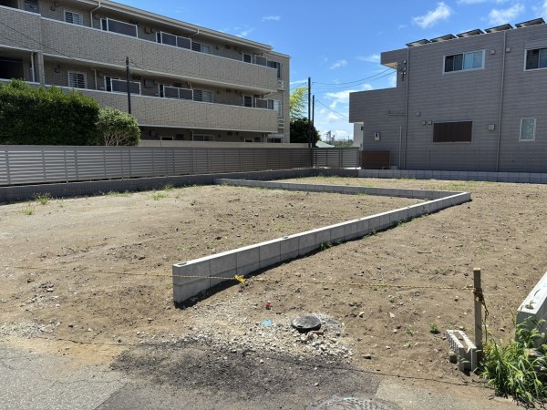 藤沢市鵠沼神明、土地の画像です