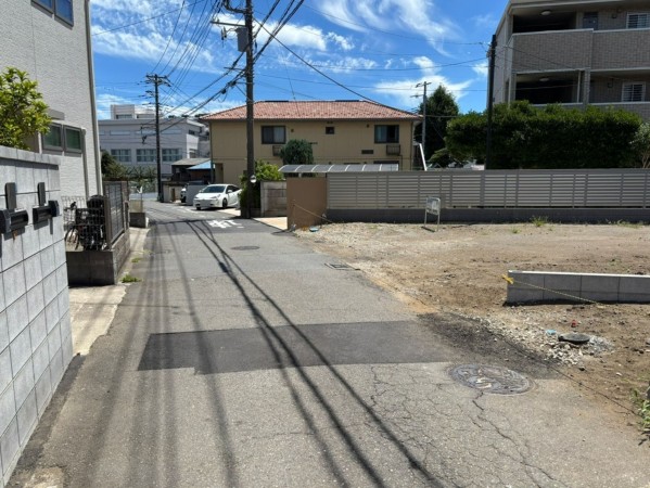 藤沢市鵠沼神明、土地の画像です