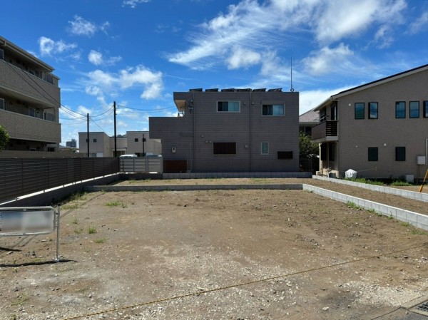 藤沢市鵠沼神明、土地の画像です