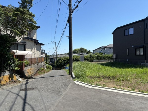 藤沢市渡内、土地の画像です