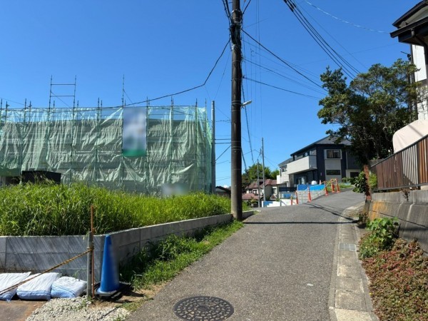 藤沢市渡内、土地の画像です