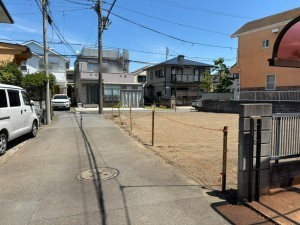 藤沢市辻堂東海岸、土地の画像です