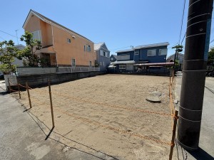 藤沢市辻堂東海岸、土地の画像です