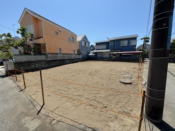 藤沢市辻堂東海岸、土地の画像です