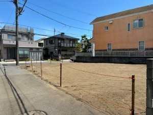 藤沢市辻堂東海岸、土地の画像です