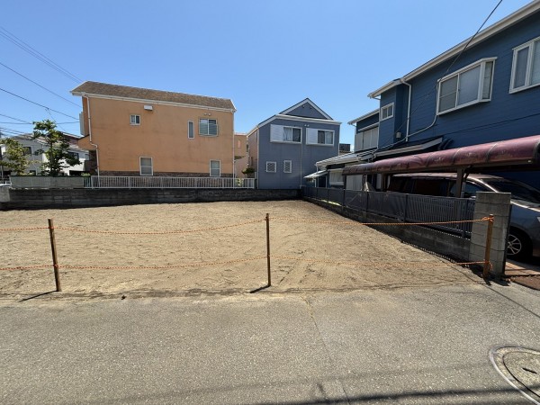 藤沢市辻堂東海岸、土地の画像です