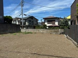 藤沢市辻堂、土地の画像です