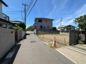 藤沢市辻堂、土地の画像です