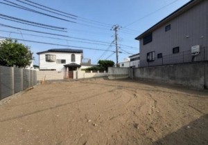藤沢市辻堂、土地の画像です