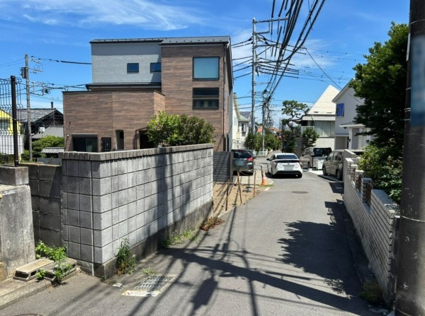 藤沢市辻堂、土地の画像です