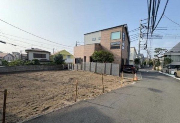 藤沢市辻堂、土地の画像です