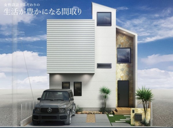 藤沢市本鵠沼、新築一戸建ての画像です
